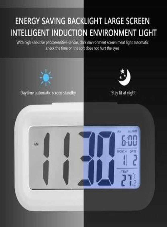 BBD Digital Multicolor Clock, white1 - Image 4